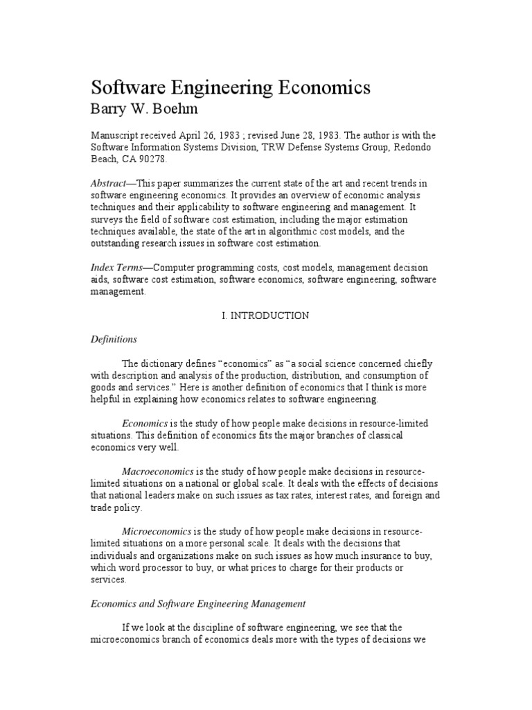 Engineering Economy Software | PDF | Computers | Technology & Engineering