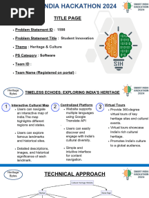 Smart India Hackathon 2024