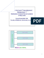 Lipid Metabolism- 1 Fatty Acid Oxidation