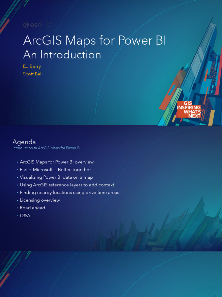 Arcgis maps for power bi pdf