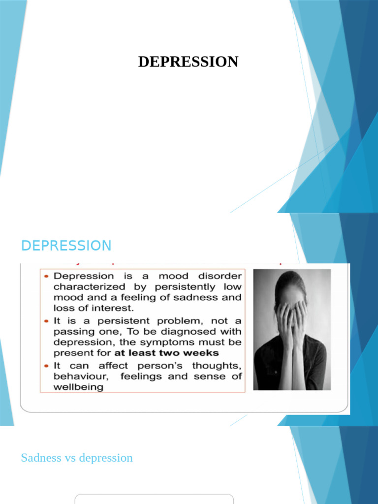 Depression 1 | PDF