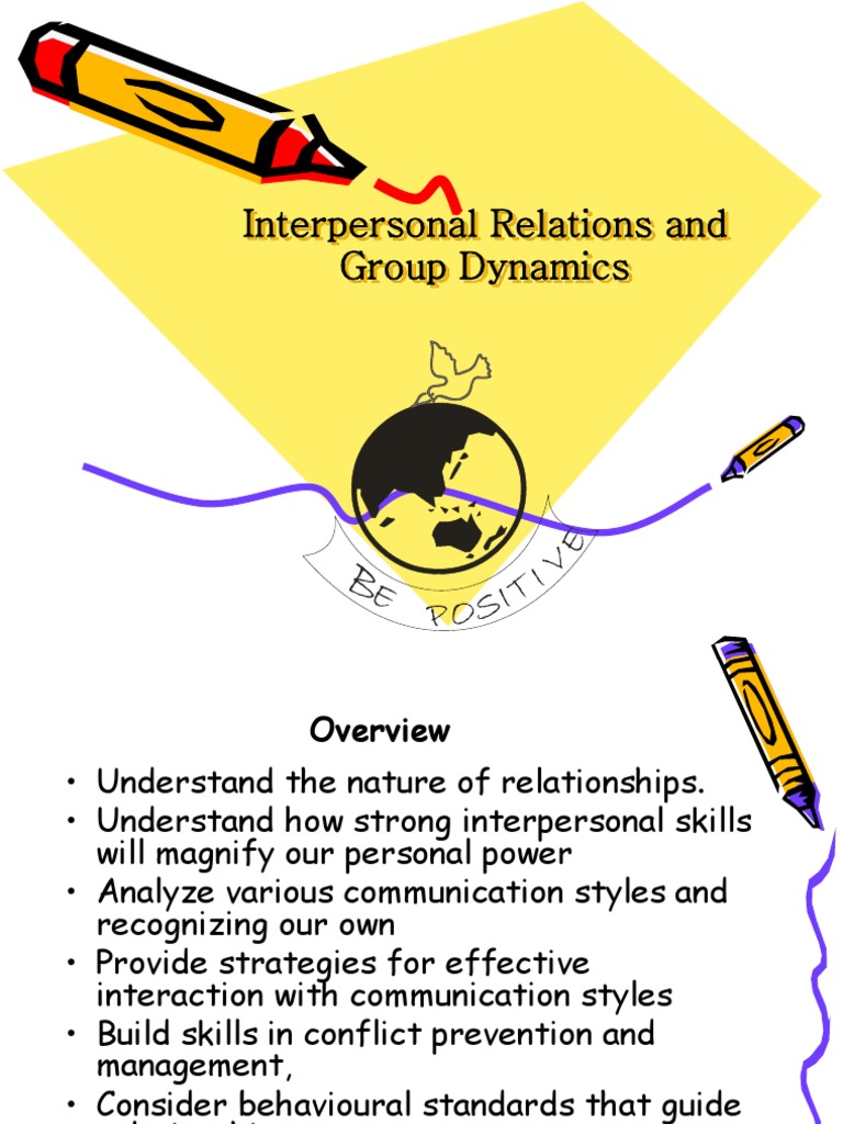 Ob Interpersonal Relations Group Dynamics Pdf Conflict Process