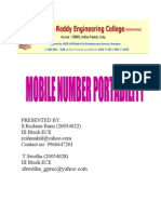 Mobile Number Portability