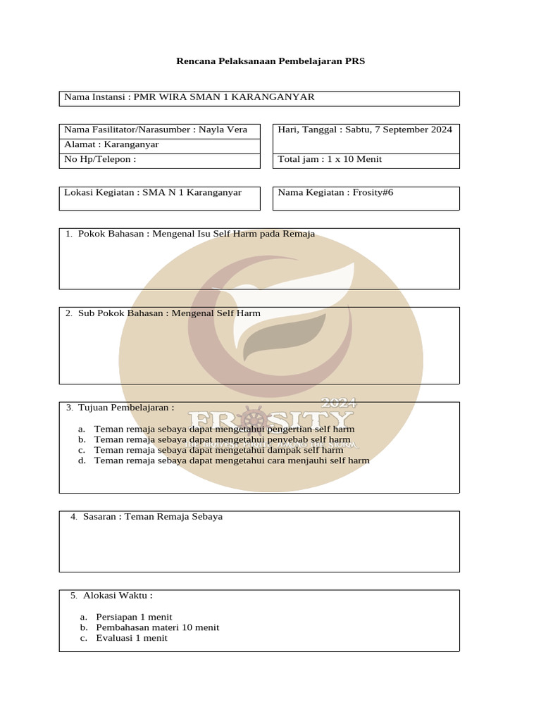 Contoh rpp pdf