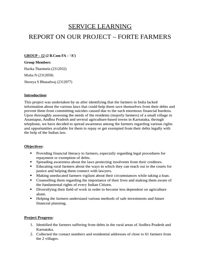 SL Report | PDF