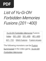 Duelist of the Roses Fusion List | PDF