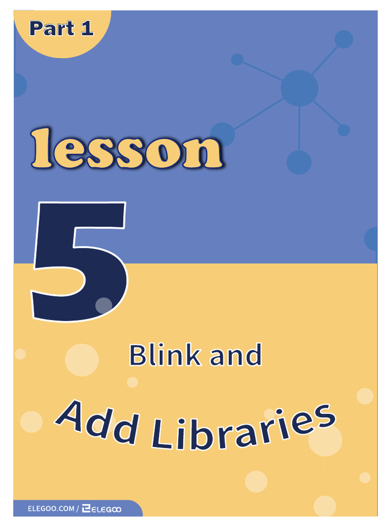 1.5 Blink and Add Libraries | PDF