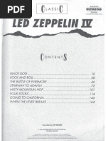 Led Zeppelin Classic Led Zeppelin IV Guitar Tabs | PDF