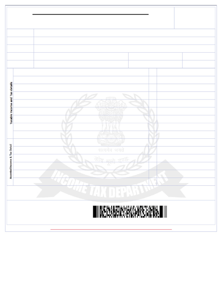 Bhaskar itr ack pdf