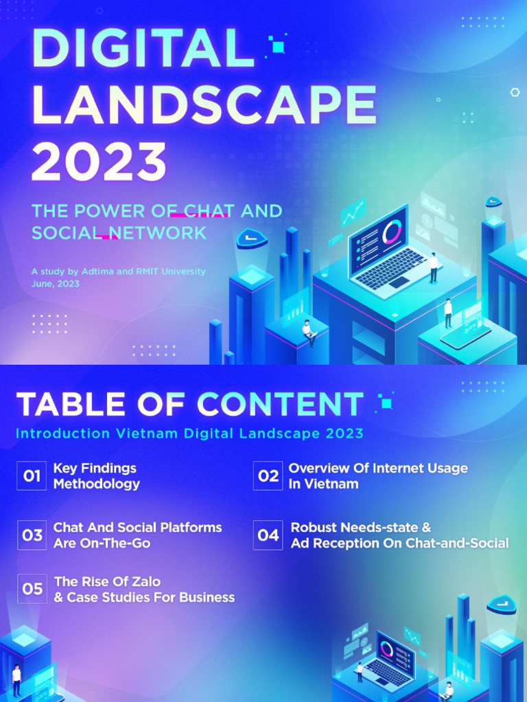 Digital landscape 2023 the power of chat and social network pdf