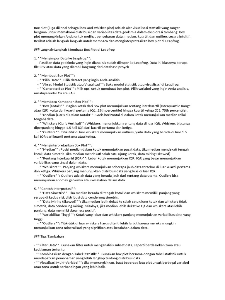 Catatan geostatistik leapfrog pdf