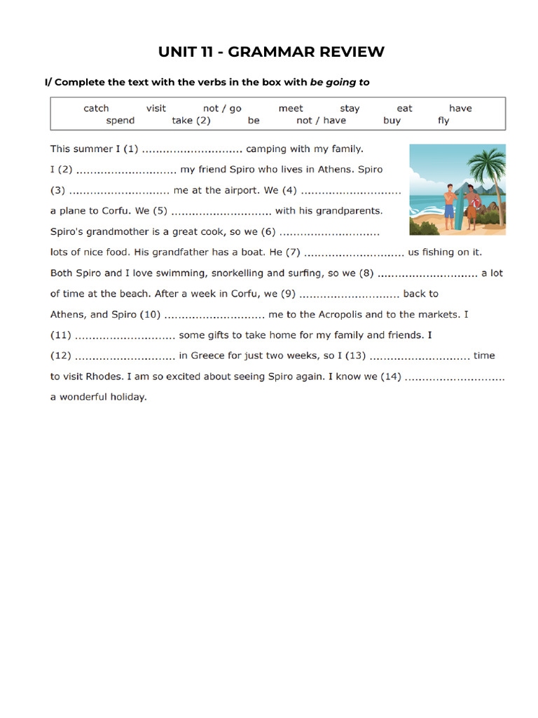 Unit 11 - Grammar Review | PDF