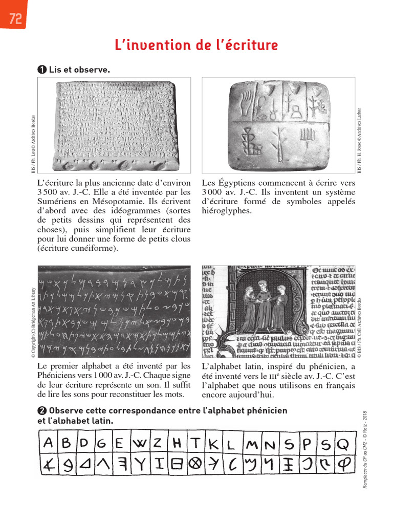 72 Doc L Invention De L Ecriture Pdf