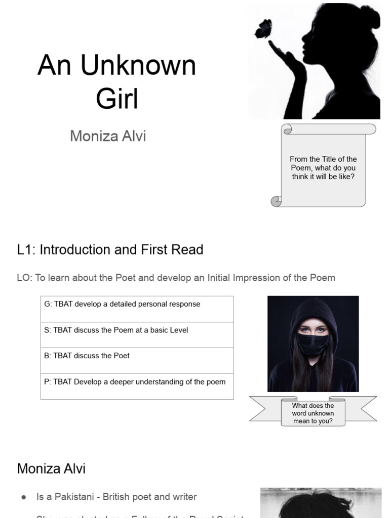 An Unknown Girl | PDF
