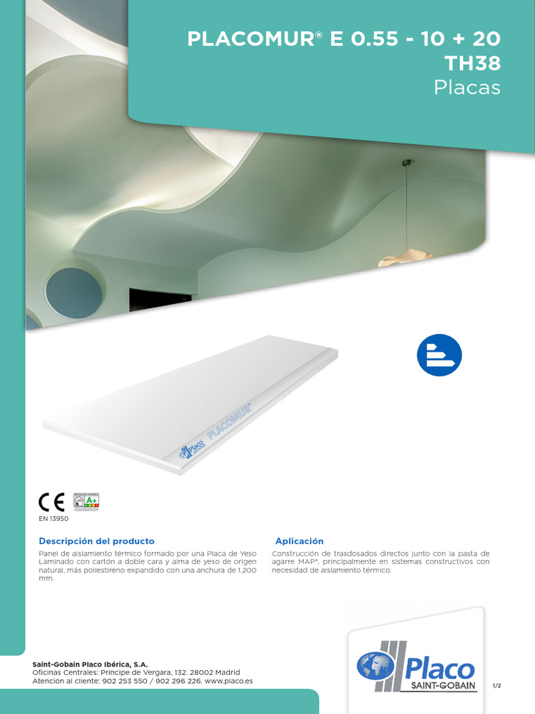Placo Polystyrene 10 20