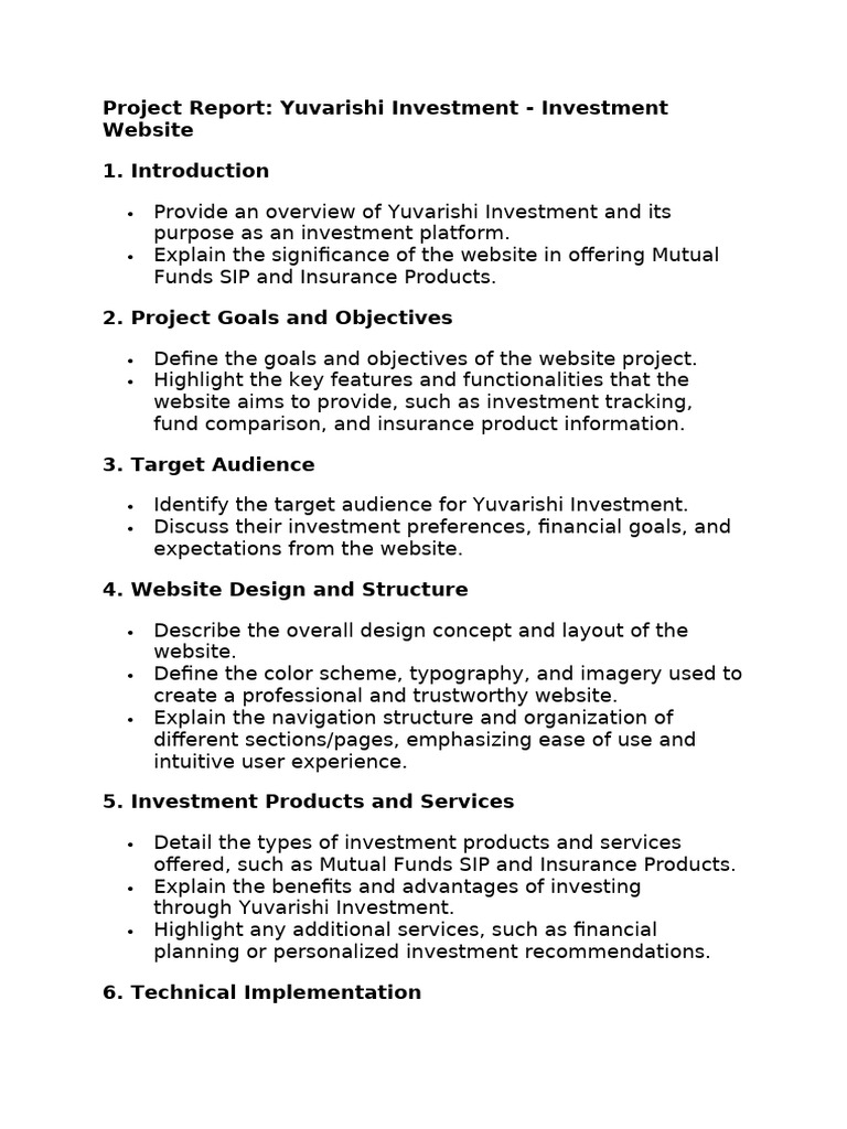 Project Report - Yuvarishi | PDF | Information Technology | Computing
