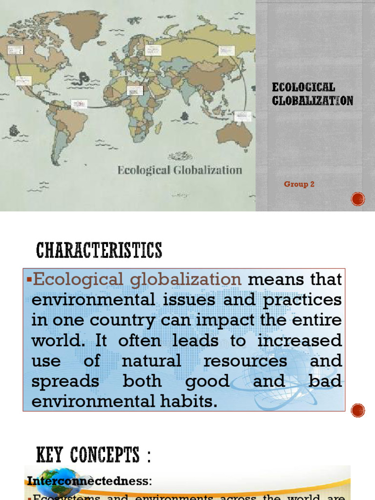 Group 2 - Ecological Globalization | PDF