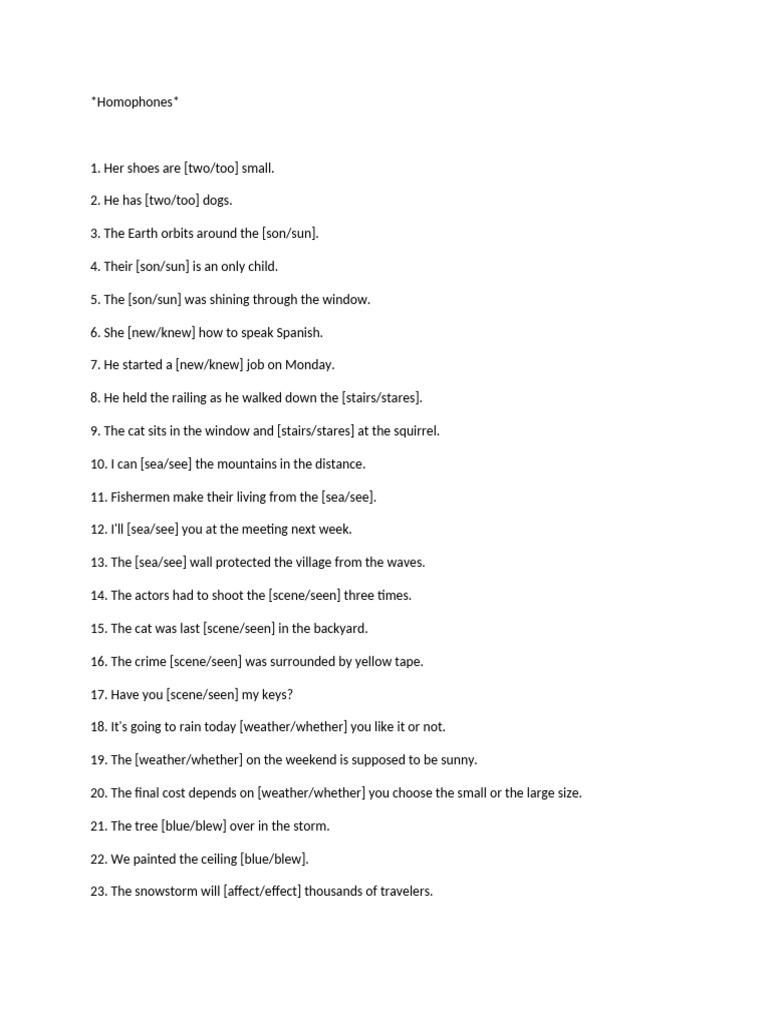 Capital City Homophones Guide | PDF | Home & Garden