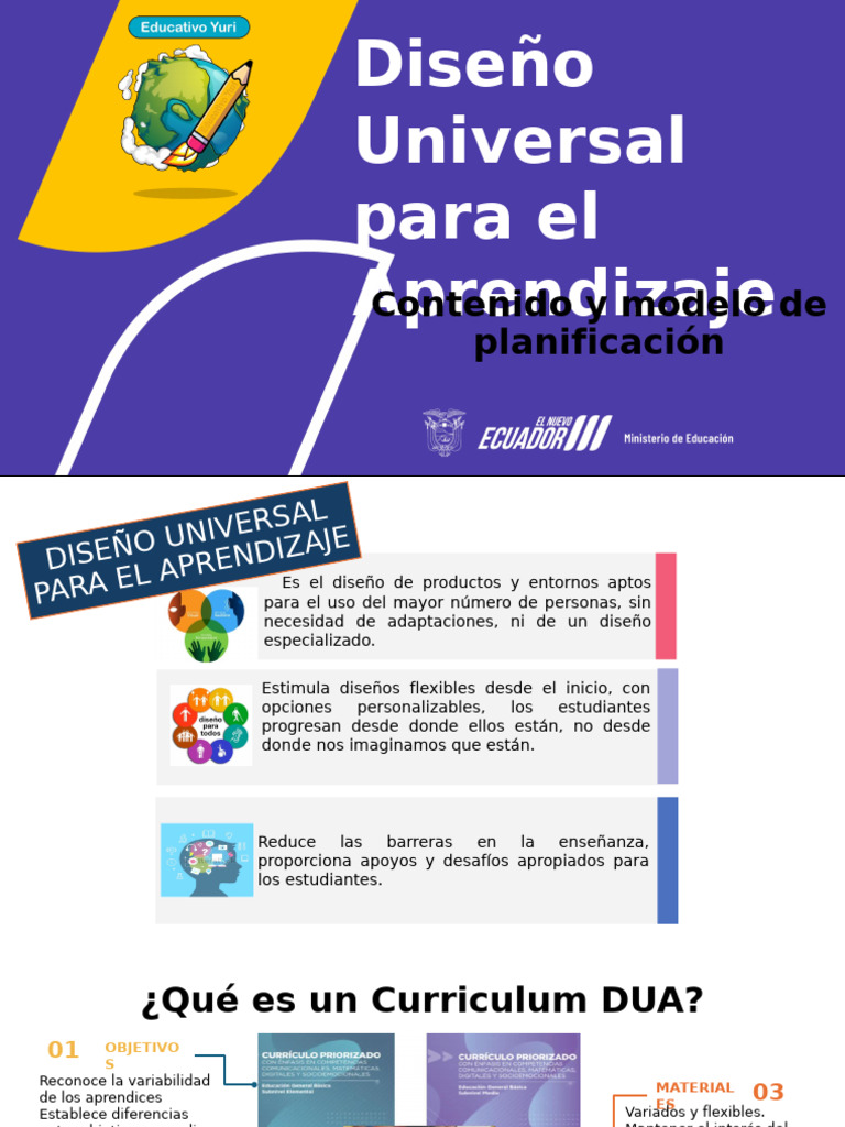 DUA Diseño Universal de Aprendizaje | PDF