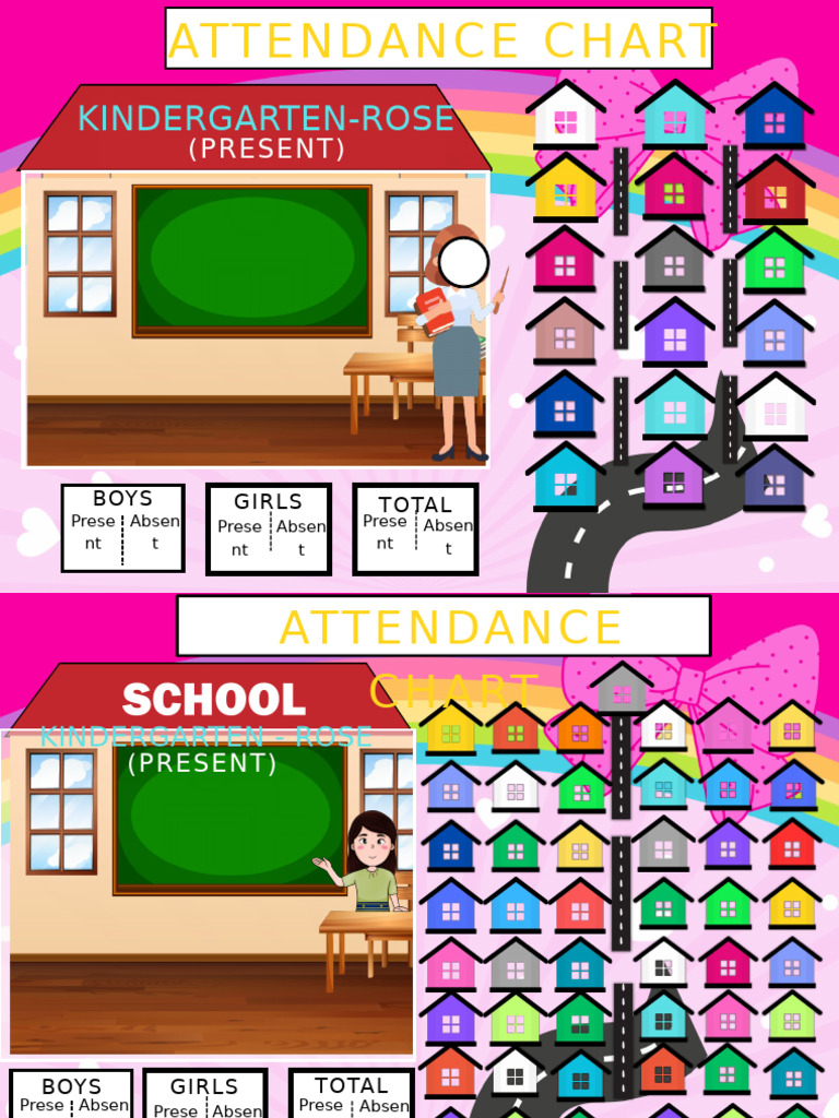 Attendance chart pdf