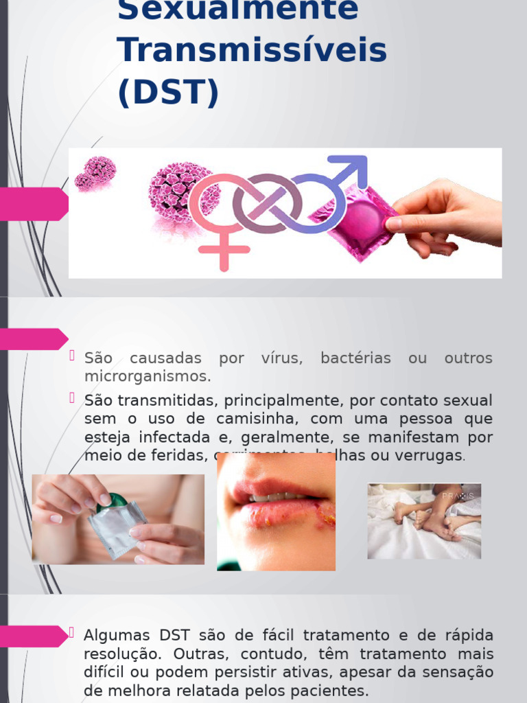 4 AULA Doenças Sexualmente Transmissíveis (DST) | PDF