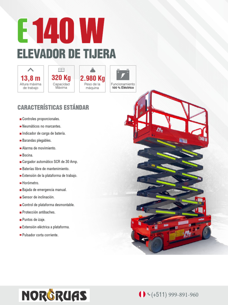 Ficha Tecnica e 140 W | PDF