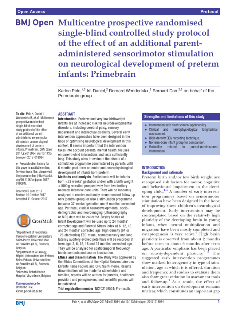 Multicentre Prospective Randomised Single-Blind Controlled Study ...