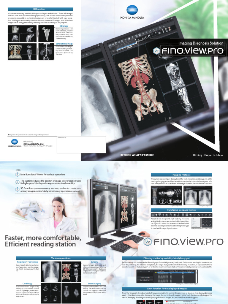 Konica Minolta FINO PACS | PDF