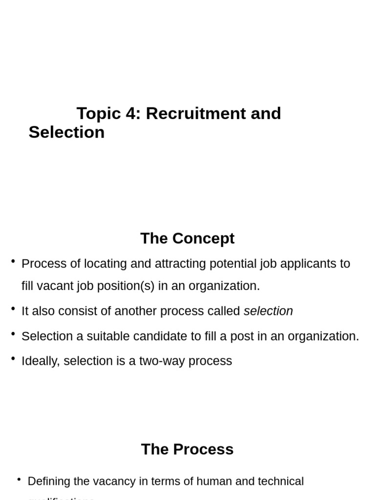 Recruitment | PDF | Career &amp; Growth | Self-Improvement