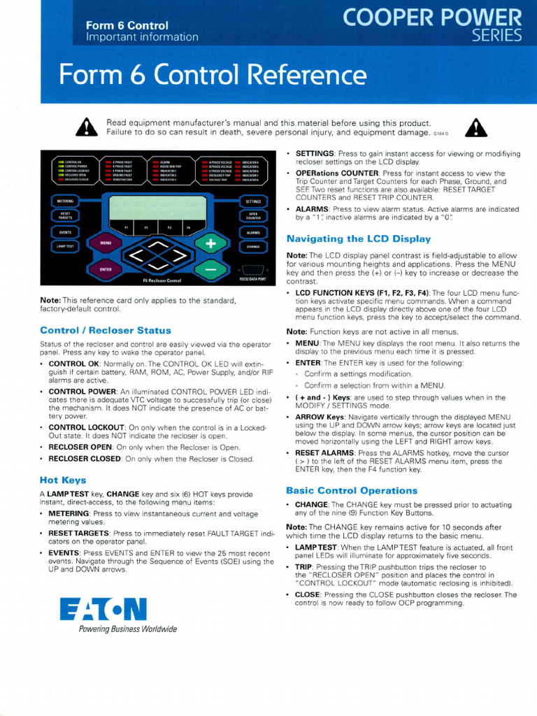 Form6 Control Reference | PDF