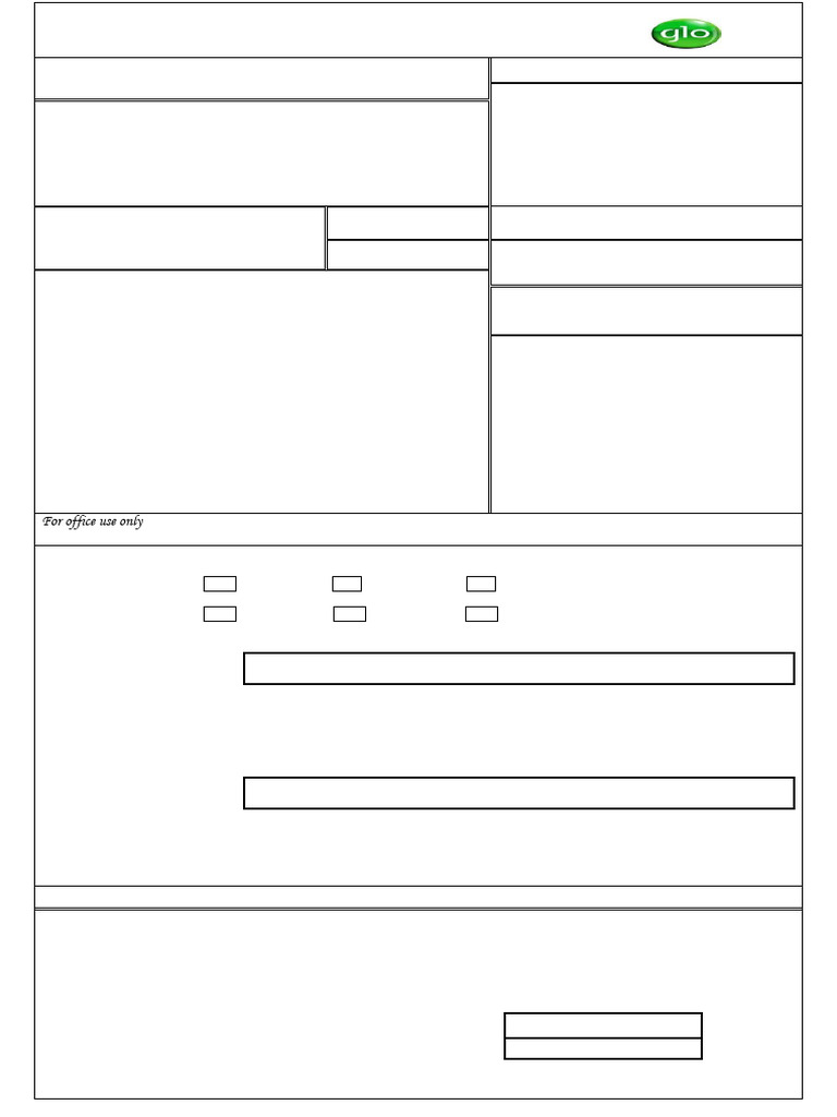 SIM Replacement Request Form Template | PDF | Government And Personhood ...