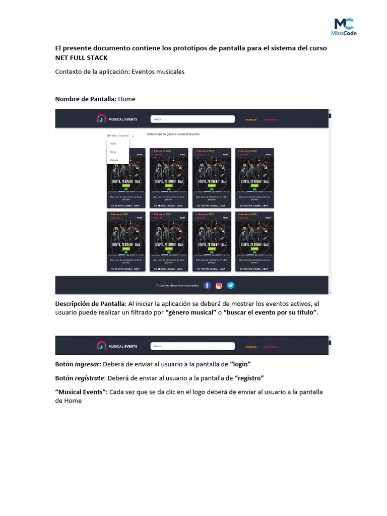 Net Full Stack - Prototipo | PDF