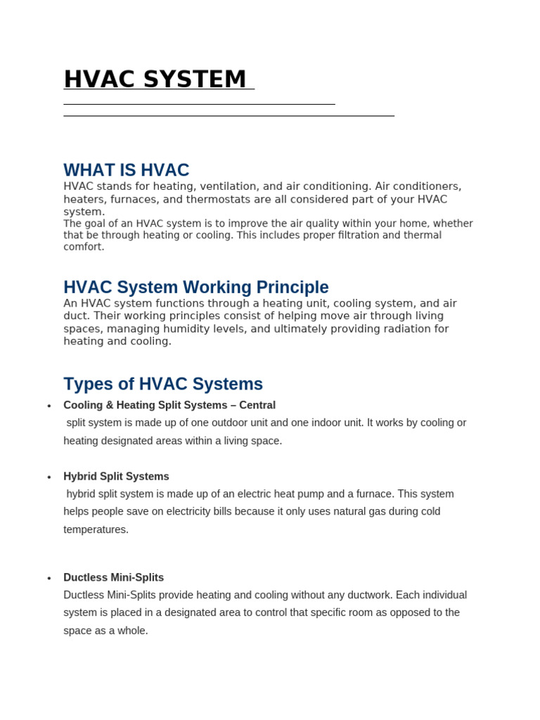 Hvac | PDF