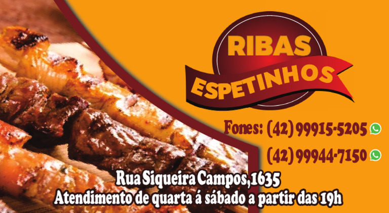 Cartão (Espetinhos Ribas) | PDF