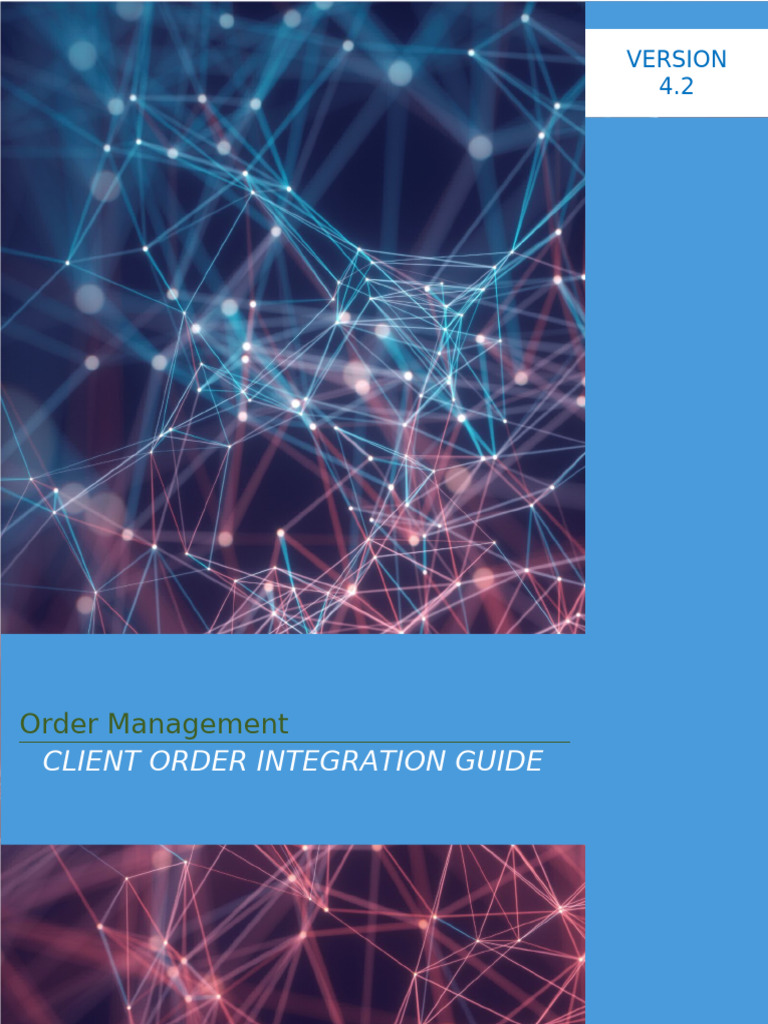OM Client Order Integration Guide v4.2 | PDF