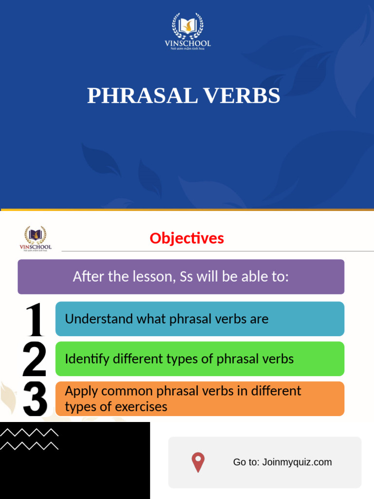 Lesson 4 Phrasal Verbs Pdf