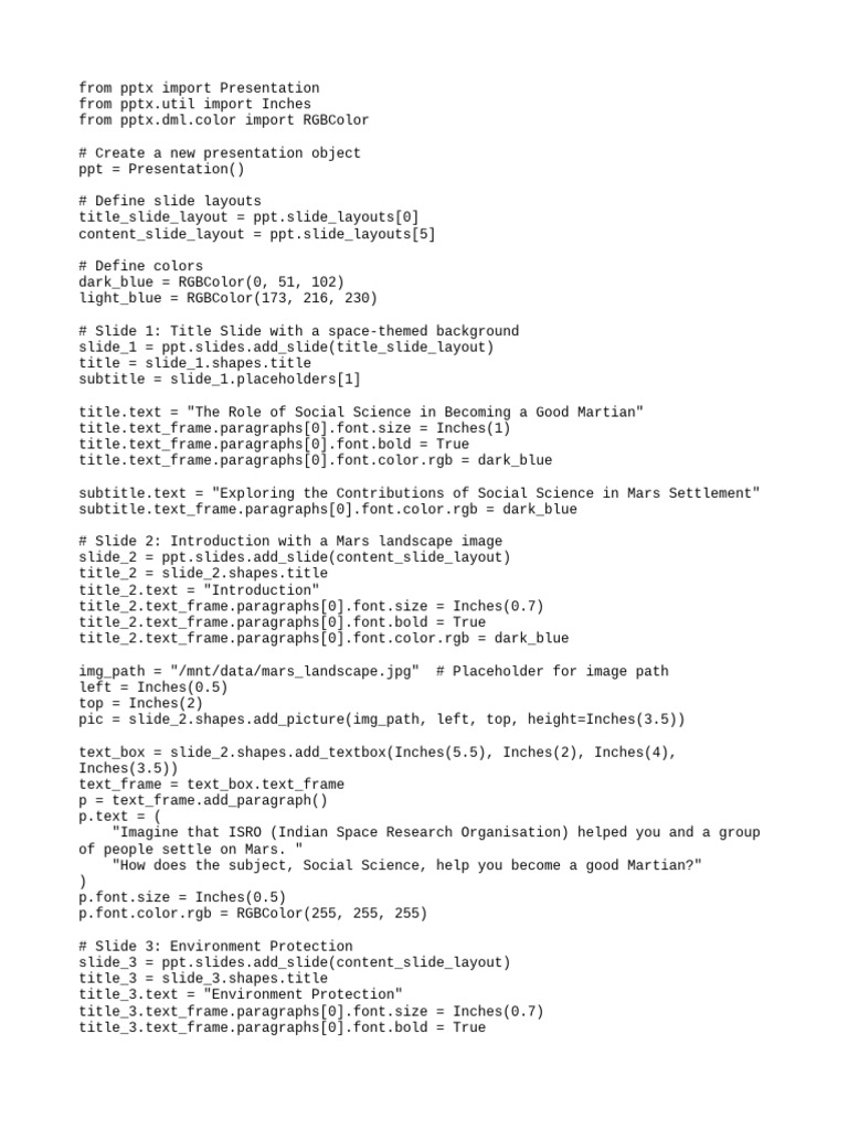 Oops Concepts In Python Pptx Import