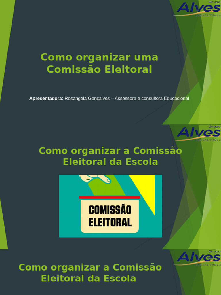 Como Organizar Uma Comissão Eleitoral | PDF
