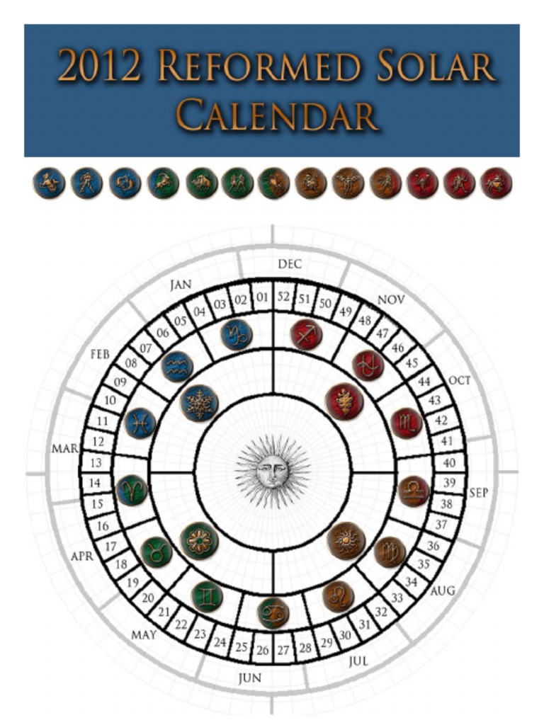 Reformed Solar Calendar | PDF