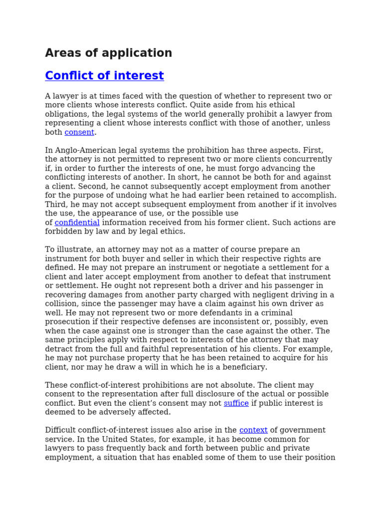 Areas of Application | PDF