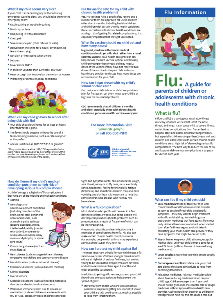 Flu - A Guide For Parents | PDF