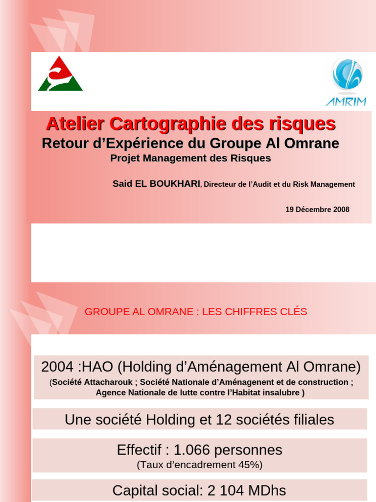 Presentation SAID EL BOUKHARI PDF