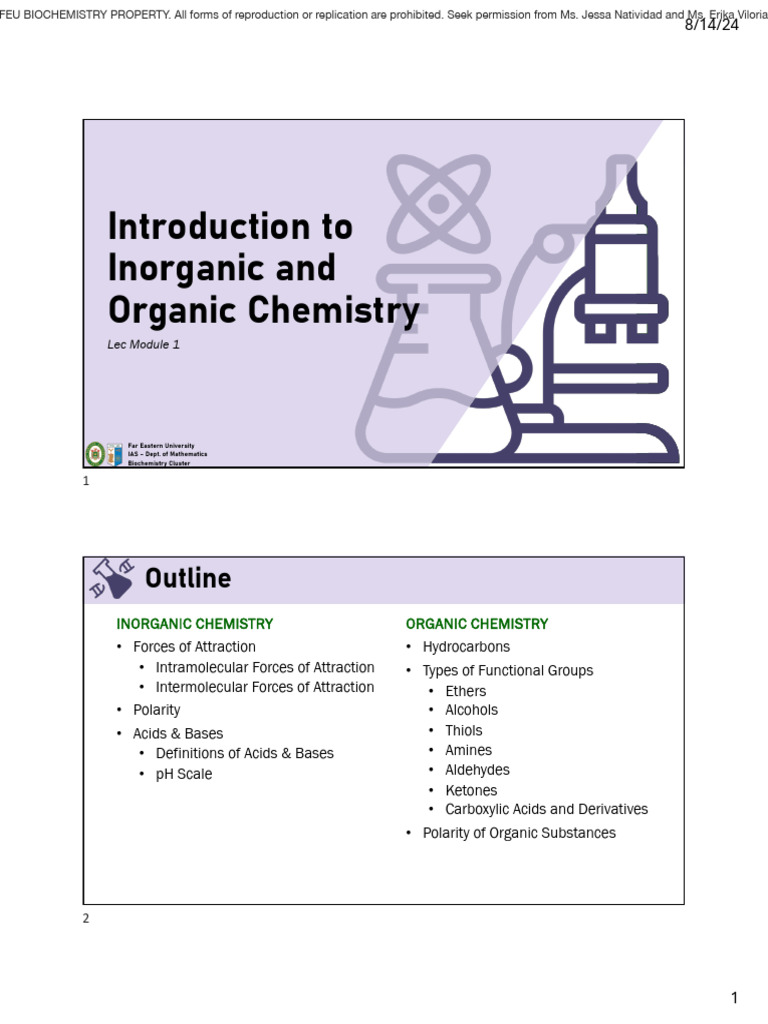 02 Introduction To Inorganic Chemistry | PDF | Intermolecular Force ...