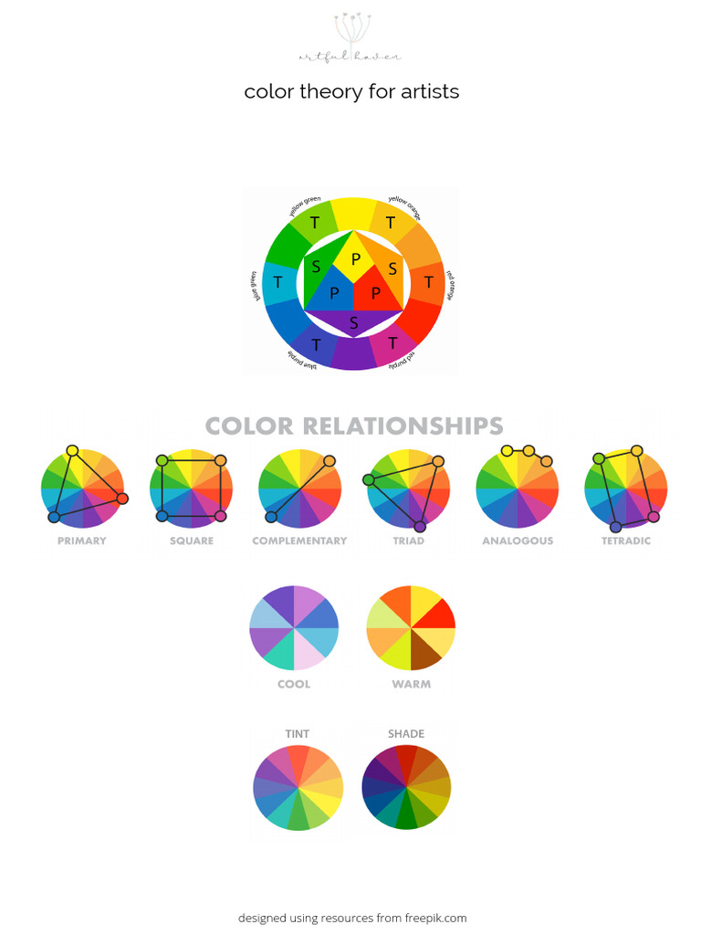 Color Theory Colorwheel Pdf