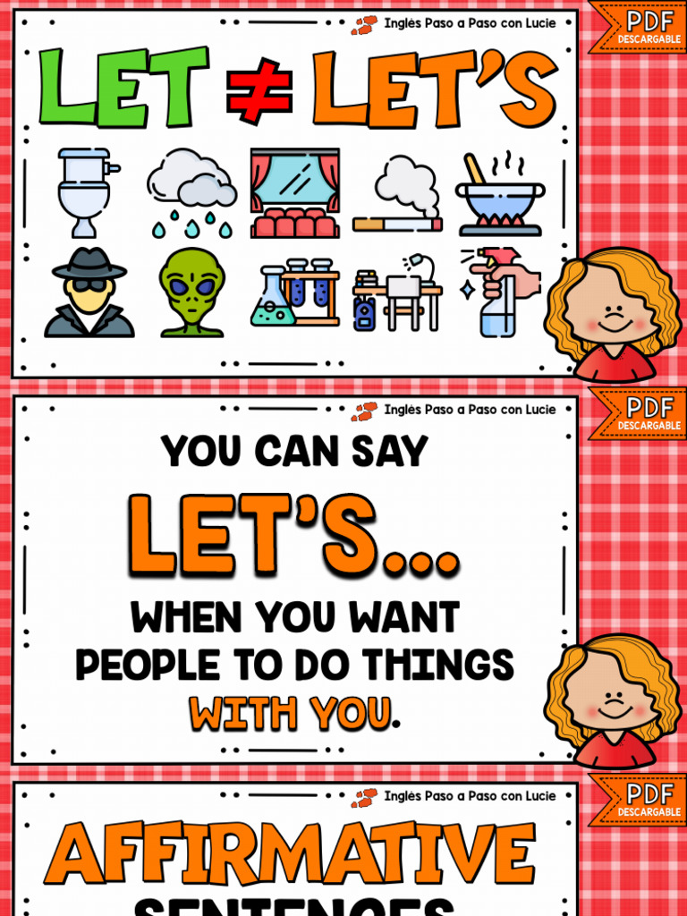 Como Se Usa Lets en Ingles | PDF | Artes del Lenguaje y Comunicación | Arte