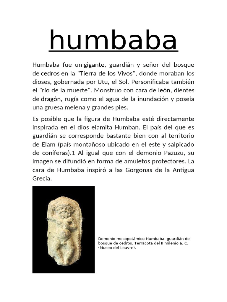 Humbaba | PDF