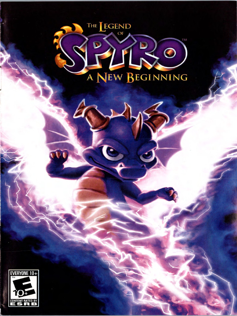 Legend of Spyro The - A New Beginning USA | PDF, image size:768x1024