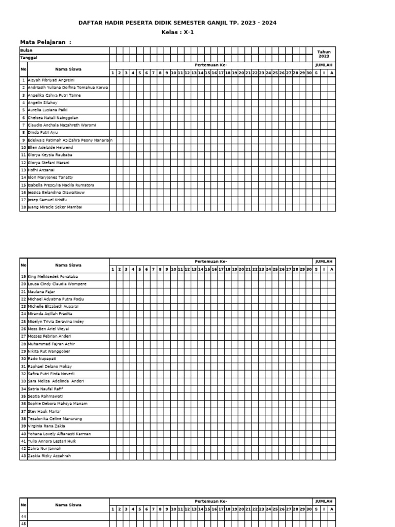 File Absen 23-24 | PDF
