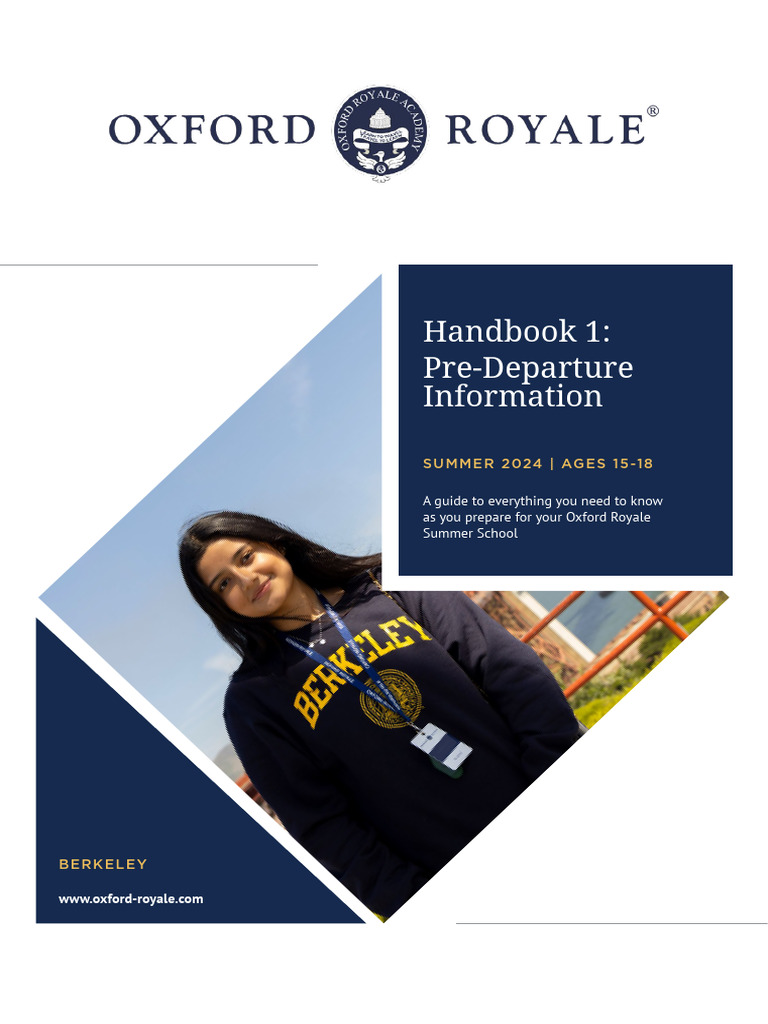 WELCOME PACK - Handbook 1 UC Berkeley 15-18. | PDF