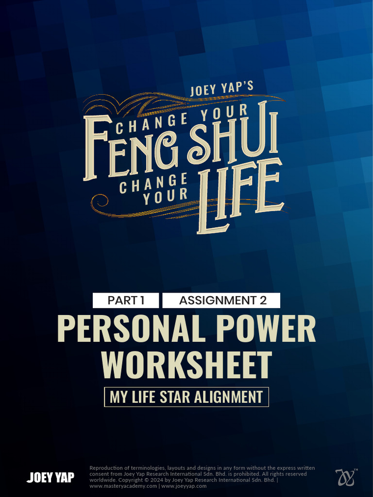 Assignment#2 - Personal Power Worksheet | PDF | Psychology